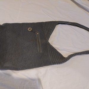The Sak Purse Gary Crochet Knit Shoulder Bag